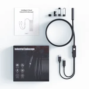 W400 C SL 7.9mm 5m Lightning Mini Portable USB Industrial Endoscope Automotive Repair Tools Inspect Pipe Sewer Borescope Camera