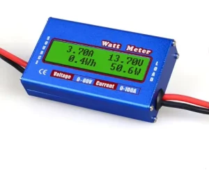 WATT Meter Power Meter 0 100A Continuous Current 50A 0 60V