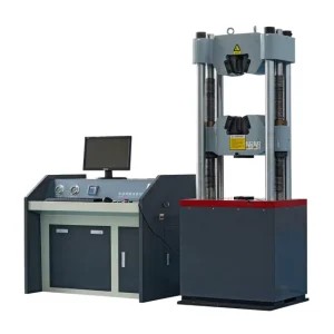 WAW 1000 Hydraulic Cast Iron Tensile Testing Machine Steel Rebar Tension Compression Testing Equipment