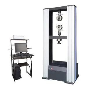 WDW 20kN 50kN 100kN 200kN and 300kN Electromechanical Universal Tensile Strength Testing Machine for Rubber Metal and Composite Materials