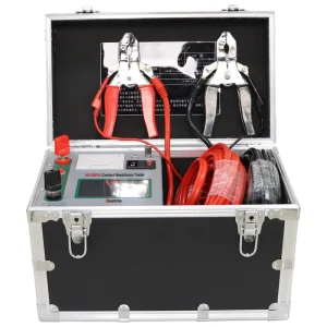 WESHINE VS 5201 100A Contact Resistance Tester Digital Only Circuit Breaker Loop Resistance Meter Micro Ohm Measurement 0.5%