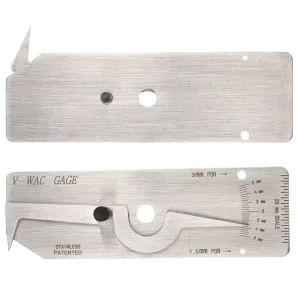 WG016 Stainless Steel V-Wac Single Undercut Weld Gauge