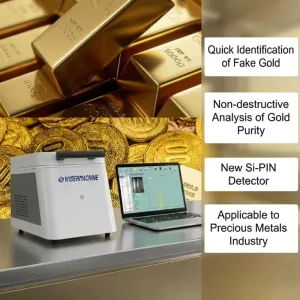 WM5800T XRF Gold Analyzer X Ray Spectrometer HD Camera 0.01-99.99% for Gold Bar Testing Metallurgical