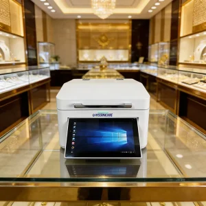 WMK6000 Precision Steel X Ray Spectrometer Gold Testing Analysis High Accuracy One Click HD Camera 1 Year Warranty for Jewelry
