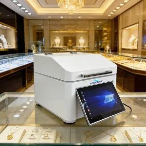 WMK6000 X ray Spectrometer Si Pin Detector Precious Metal Analyzer Non Destructive Testing for Pawnshops & Gold Testing Labs