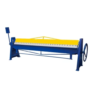 WS 1.5*3000 Manual Stainless Steel Sheet Metal Folding Machine Steel Plate Bender