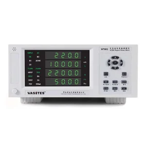 WT802 Voltage 3~600 V Current 0.5 mA~20 A High Precision AC DC Parameter Measuring Instrument