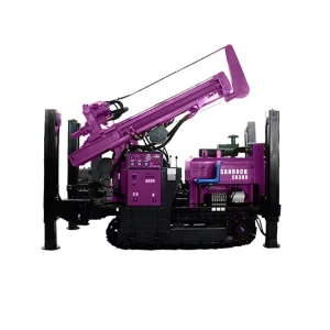 Water Well Drilling Machine Crawler Drilling Rig 300m Deep Water Well Borehole Drilling Rig