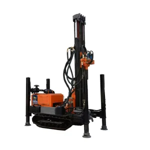 Water Well Drilling Rig 100-300 Meters Crawler Water Well Drilling Rig Machine