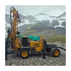 Water Well Drilling Rig 300 Meter Fully Hydraulic Mining Drilling Rig Rotary Hole Drilling Machine