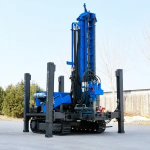Water Well Drilling Rig Machine Crawler Pneumatic Diesel Hydraulic High Efficiency Engine Motor Drilling Machine