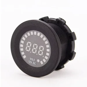 Waterproof Battery Monitor DC 12V LED Digital Voltmeter Universal Voltage Meter for Car Motorcycle