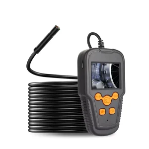 Waterproof Digital Borescope 8mm HD 1080p Hard Cable Industrial Endoscope USB Video Inspection Camera