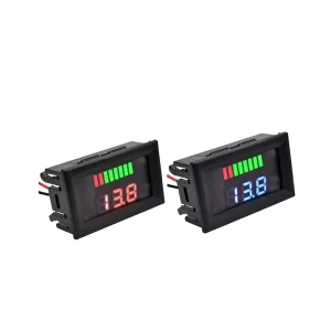 Waterproof Electric Vehicle Battery Meter Lead acid Lithium Digital Voltmeter LED Display Model MJT 12V 24V 36V 48V 60V 72V 84V