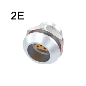 Waterproof IP68 Foolproof Blind mating E Series 2E ERA Socket 2-10 Pins Flaw Detector Coaxial Multi core Aviation Connector