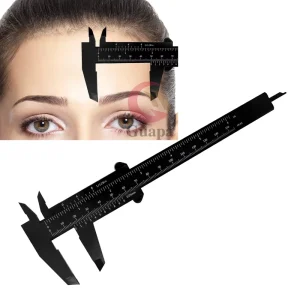 Waterproof Microblading Eyebrow Ruler 150mm Sliding Vernier Caliper