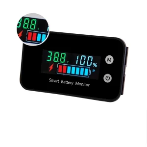 Waterproof Voltage and Power Display Battery Tester for Lead-Acid Ternary Lithium and Lithium Iron Batteries