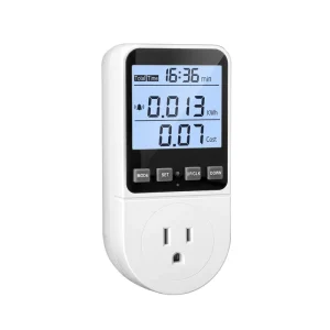 Watt Meter, Power Meter Plug Electricity Usage Monitor, Home Energy Monitor Consumption