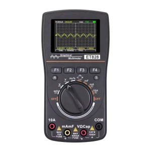 Waveform 2 in 1 Multimeter and Oscilloscope 4000 Counts Auto Range Digital Oscilloscope Multimeter With Color LCD Screen