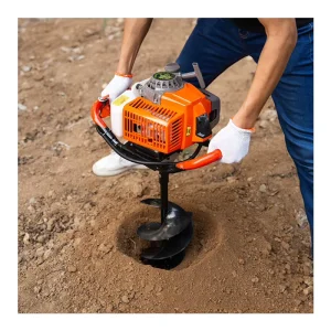Well Digging Machine Pit Digger Ground Hole Earth Auger Drill Drilling Auger for 10 Ton Excavator Farm Use Engine Motor Gearbox