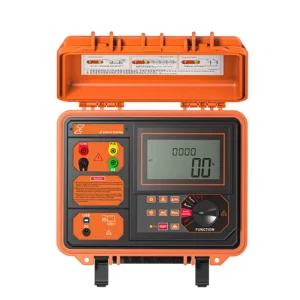 Weshine Digital Only 4 Wire Grounding Voltage Soil Resistivity Earth Resistance Meter 0.000~200.0k Range 2% Accuracy AC