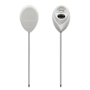 White Color Soil Moisture Meter Tester Indoor Soil Tester for Plants