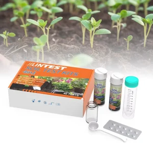 Whole Soil Testing Kit for Lawns Garden Ph Soil Test Kit Soil Tester for Garden Nutrients