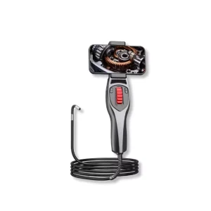 Wi Fi mm Single Camera 2 Way Rotation Articulating Industrial Video Borescope Endoscope Camera with 6.5mm Camera