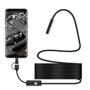 WiFi Endoscope Industrial Pipeline Endoscope Camera 1200P Zoom Car Android Endoscopic Camera Module 1-15 Meters