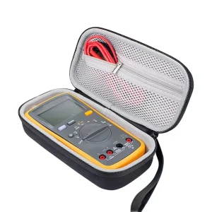 Widened Handle Strap Digital Multimeter Storage Hard EVA Carrying Case
