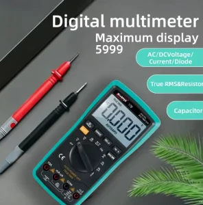WinAPEX DM17B True Rms Multimeter Digital 6000 Counts Auto Range 600V AC 10A DC APO with Capacitance & Resistance Measurement