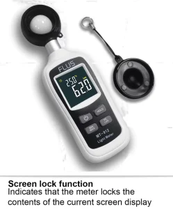 Wireless Meters Logger Digital Calibrator Illuminance Intensity Lux Tester Data Light Meter