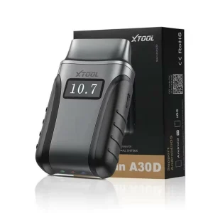 Wireless OBD2 Scanner for A30D with Analog Display and Battery Tester