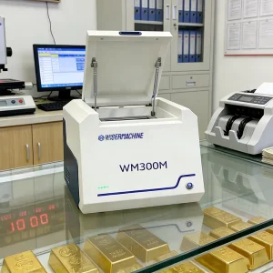 Wisermachine XRF Spectrometer High Purity High Precision Non Destructive Quality for Gold Bars Small Scale Smelters