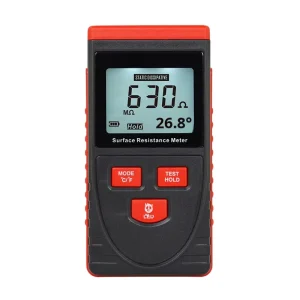 Wt311 Digital Display Impedance Resistance Meter Anti Static Surface Resistance Tester 1 Year IP67 Protection 0.1 Accuracy
