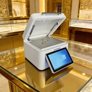 X ray Spectrometer Gold Analyzer HD Camera One Button Operation High Accuracy Gold Testing Analysis for Pawn Service Centers
