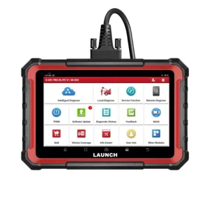 X431 Pro Elite Bidirectional Scan Tool with Online Coding and All-Systems Diagnostics