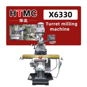 X6330 High-Speed Milling Head 5H Vertical Turret Milling Machine