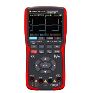 XE 703S XEAST 2 Channels 50MHz Oscilloscope 280MS Sampling Rate 3 1 Signal Generator Multimeter Multi function