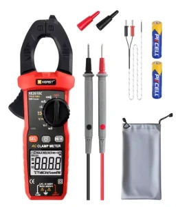 XEAST XE 2610C True RMS Digital Clamp Meter AC DC Inrush NCV Temperature Capacitance OEM Customized Support Continuity