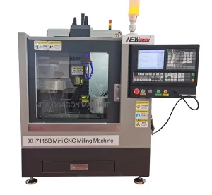 XH7115B Mini CNC Milling Machine Metal Milling CNC With 4th Axis