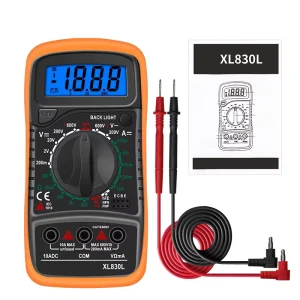 XL-830L Portable Digital Multimeter AC/DC with Backlight