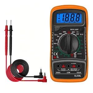 XL830L Digital Multimeter High Precision Digital Display Multimeter Electrician Multi Function Resistance Voltage Meter