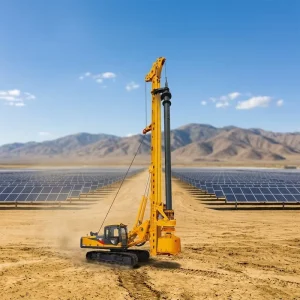 XR180D 194kW Engine 32MPa 180kN*m Torque 60m Drilling Depth Pile Foundation Machine