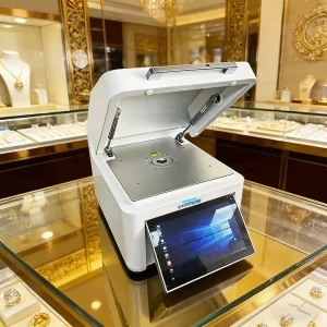 XRF Gold Analyzer Qualitative Quantitative Non Destructive Testing X ray Spectrometer HD Camera for Pawnshops & Testing Labs