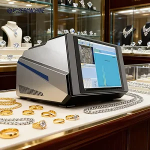 XRF Gold Purity Analyzer 0.03% Accuracy Rapid Testing X Ray Spectrometer Si PIN Detector for Jewelry Shop & Pawn