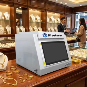 XRF Gold Testing Machine High Precision Metal Analyzer Gold Purity Density Assay Device