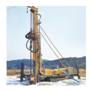 XSL360B Mounted DTH Borehole Drill Rig Machine Trailer Type Water Well Drilling Rig Motor Engine Core