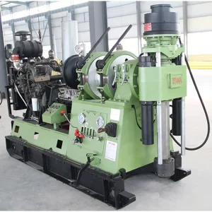 XY-44A Model Rotary Drilling Rig 380V Diesel Engine 81KW Core Wireline System MAX 1400m Drilling Depth