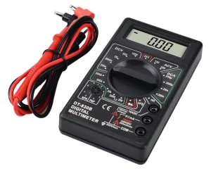 XYB DT 830B Digital Handheld Multimeter Counts AC DC Tester in Black for Welding & Soldering Supplies